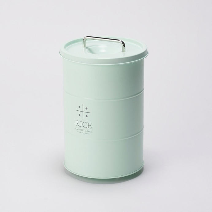 米びつ 緑色とクリーム色 60℃耐熱 楽天市場】米びつ（カラーグリーン