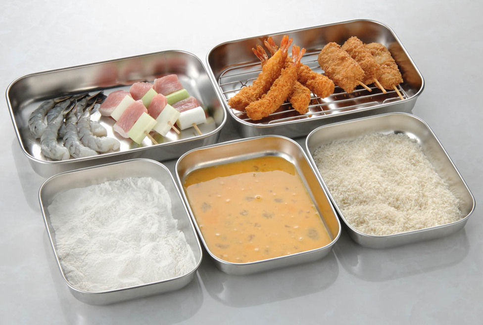 ステンレスバット5枚セット FC017050 TF | 【公式】つばふる 新潟県燕