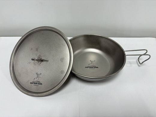 チタン製フライパン17cm フタ付き【UH-4510】 FC018041 TF | 【公式