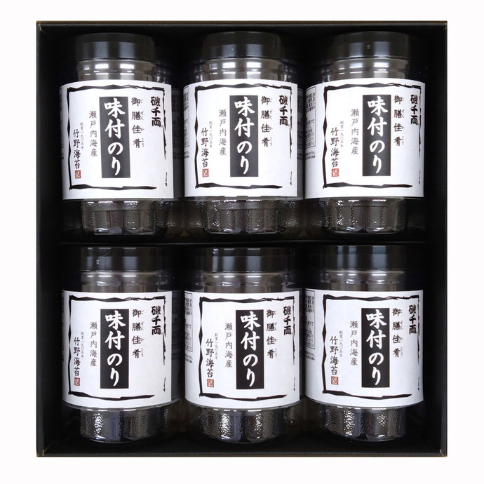 瀬戸内海産 味付のり 6本セット [2216] | 広島県大竹市ふるさと納税サイト