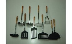 アンティーク　工芸品　キッチンツールセット 木柄キッチンツール 10点セット FC020291 TF | 【公式】つばふる 新潟