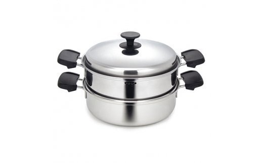 ナジ・ラ・ロッカ 三層鋼二段蒸し器24cm FCSF020034 TF | 【公式】つば