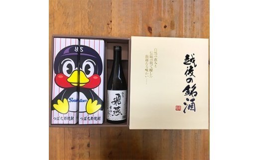 乙類焼酎「つば九郎焼酎」と清酒「越乃飛燕辛口」セット FC020286 TF