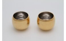 金属製二重構造酒器 『特選ぐい呑み揃 二重造り』 FC031001 TF