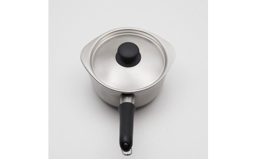 柳宗理デザイン ミルクパン14cm (つや消し、ふた付き) FC012024