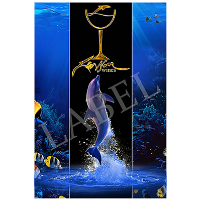 海底熟成ラッセンワイン 西伊豆浮島 海中ドルフィン（TYPE Bラベル