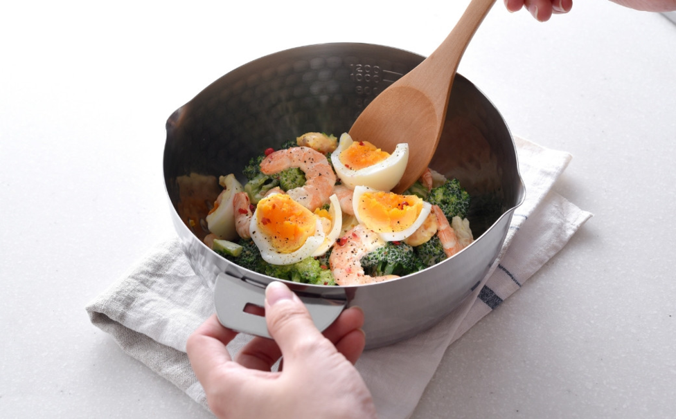 ボウルにもなる取っ手が外せる雪平鍋セット【 燕三条製 アーネスト