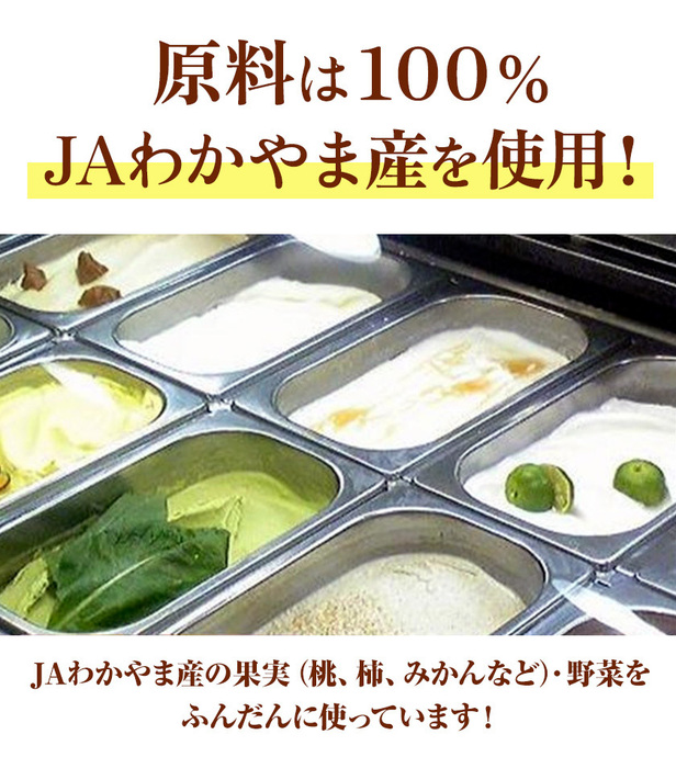 ふるさと納税 和歌山名物 藤桃庵ジェラート 18個入り 株式会社 藤桃庵《90日以内に順次出荷(土日祝除く)》和歌山県 紀の川市 和歌山県紀の川市 藤桃庵ジェラート 6個入 藤桃庵 《90日以内に出荷予定(土日祝除く