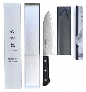 六四郎 37層ダマスカス 三徳包丁 170mm FC025081 TF | 【公式】つば