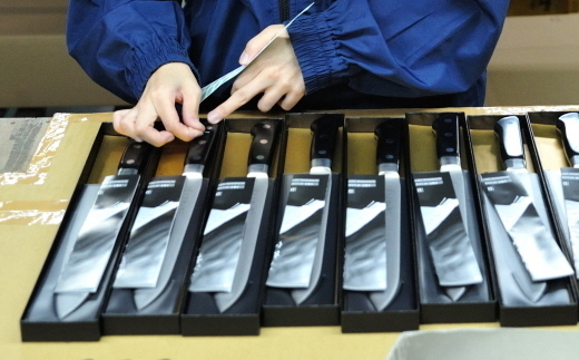 六四郎 37層ダマスカス 三徳包丁 170mm FC025081 TF | 【公式】つば