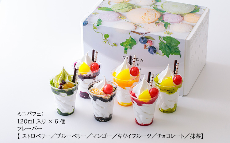 高原アイスクリーム研究所 ミニパフェ6個セット TF0299-P00023