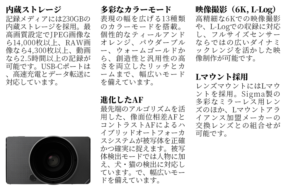 SIGMA BF 【ブラック】 | 【公式】福島県ばんだい町ふるさと納税サイト